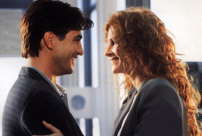 Julia Roberts in Dermot Mulroney v filmu Moj bivši se poroči.