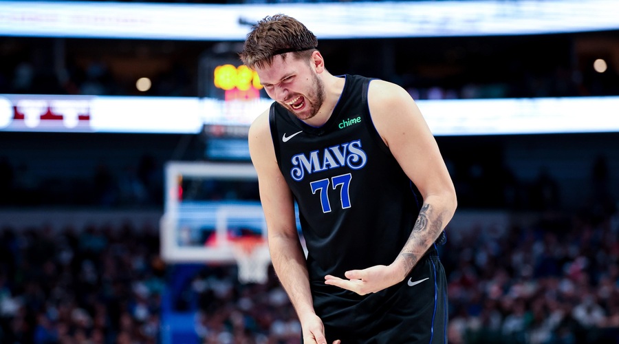 Dončić sijajno vodil ekipo, a žal ni bilo dovolj za zmago (foto: Profimedia)