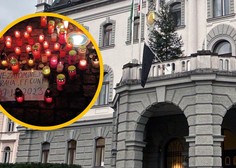 Univerza v Ljubljani izobesila črno zastavo: "Slovenski študentje v Pragi so v šoku"