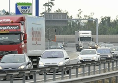 Zaradi nesreče popolna zapora mariborske vzhodne obvoznice