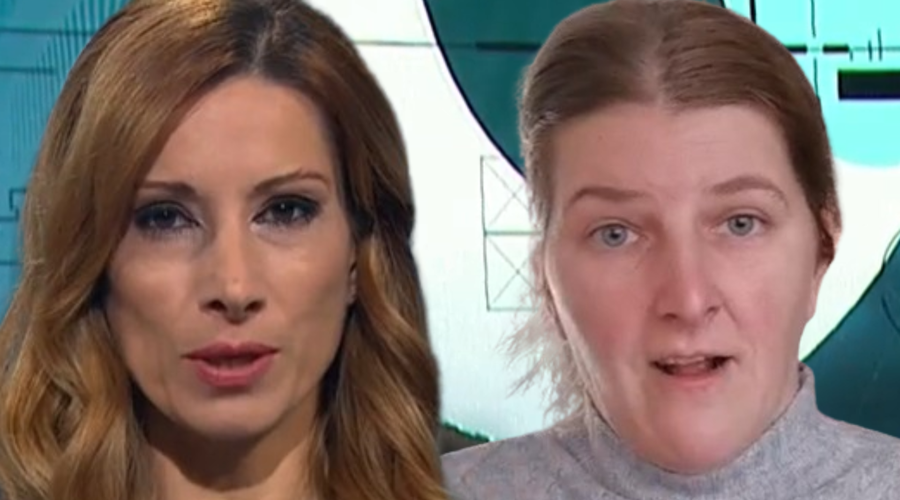Saša Petek z bizarno idejo nagovorila Eriko Žnidaršič: "Kdaj lahko pričakujem povabilo v oddajo Tarča?" (foto: RTV/Posnetek zaslona/Facebook/Saša Petek/posnetek zaslona/fotomontaža)