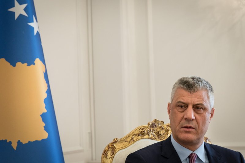 Nekdanji kosovski predsednik Hashim Thaci.