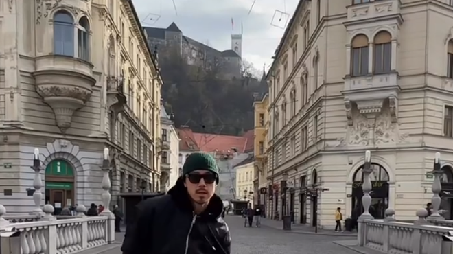 Po razpadli zvezi z Mariah Carey je zaplesal pod Ljubljanskim gradom (foto: Instagram/Bryan Tanaka)