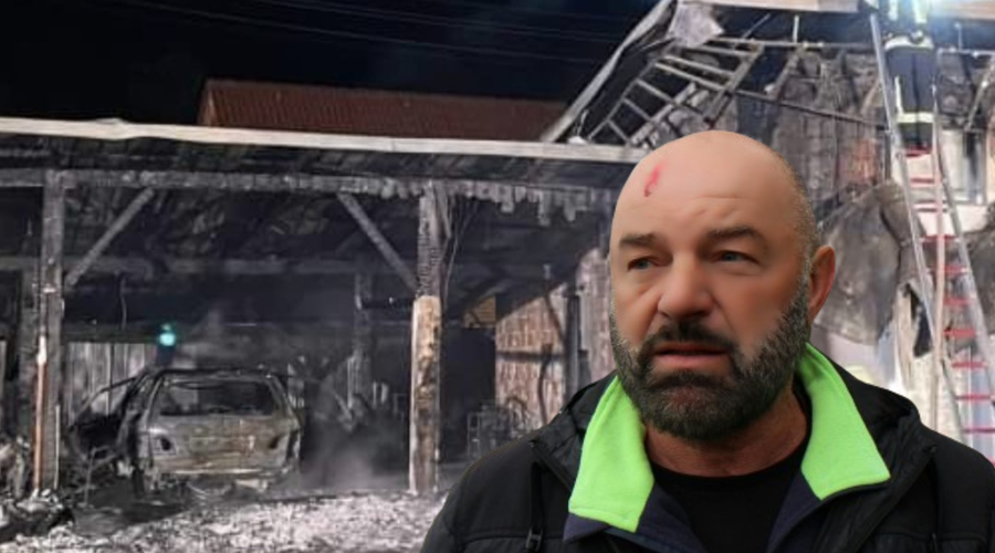 Tekmovalcu Kmetije požgali dom, zaradi dobrih ljudi bo novo leto pričakal na toplem (foto: Jan Knez/Facebook/fotomontaža)