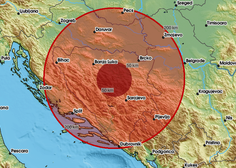 Močan potres v Bosni in Hercegovini, čutili so ga tudi v Sloveniji