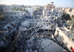 Gaza po treh mesecih izraelskih napadov kraj smrti in obupa