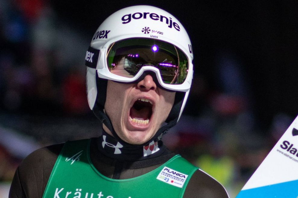 Zgodovinski podvig! Anže Lanišek je na prvi dan novega leta Sloveniji priboril prav posebno zmago, ki je ... (foto: Profimedia)
