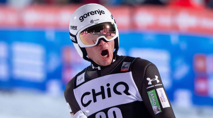 Zmagaaa! Izjemen športni začetek leta 2024, neverjetni Anže Lanišek je bil premočan za vse! (foto: Profimedia)