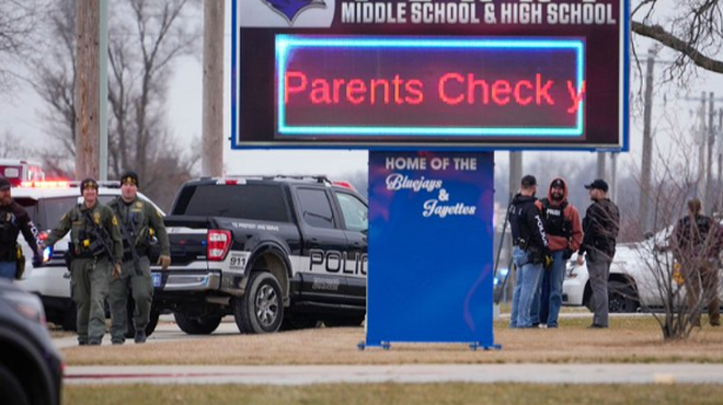 Drama v ZDA, spet streljanje na srednji šoli (foto: Omrežje X/Time)