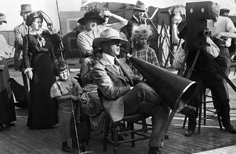 Ameriški režiser David W. Griffith.