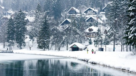 Kranjska Gora zima sneg
