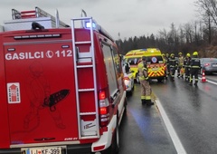 Pozor: popolna zapora primorske avtoceste zaradi smrtne prometne nesreče