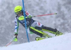 V finale slaloma v Kranjski Gori dve Slovenki