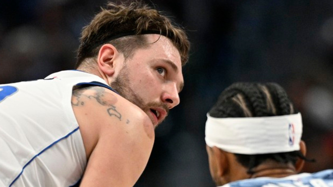 Tudi najboljši brez odgovora za najboljšega: Luka Dončić vnovič čaral pod koši lige NBA (VIDEO) (foto: Profimedia)