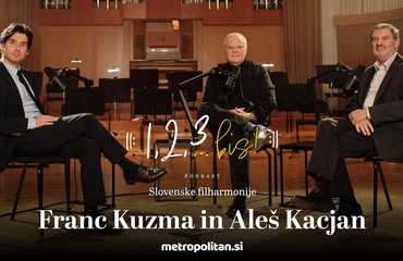 Franc Kuzma in Aleš Kacjan│"Ko v dvorani Slovenske filharmonije zaigra orkester v živo, boljšega na svetu ni."