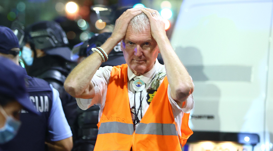 Nekdanji major, ki verjame, da so nas hoteli čipirati: kdo je Ladislav Troha in zakaj velja za kontroverzno osebnost? (foto: Borut Živulovič/Bobo)
