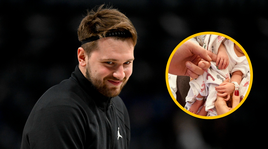 Luka Dončić je že pripravljen na hčerkine prve korake (FOTO) (foto: Instagram/Luka Dončić/Profimedia/fotomontaža)