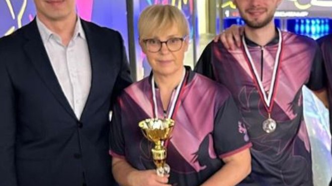 Predsednica Pirc Musarjeva je postala podprvakinja v bowlingu! (FOTO) (foto: Instagram/Nataša Pirc Musar)