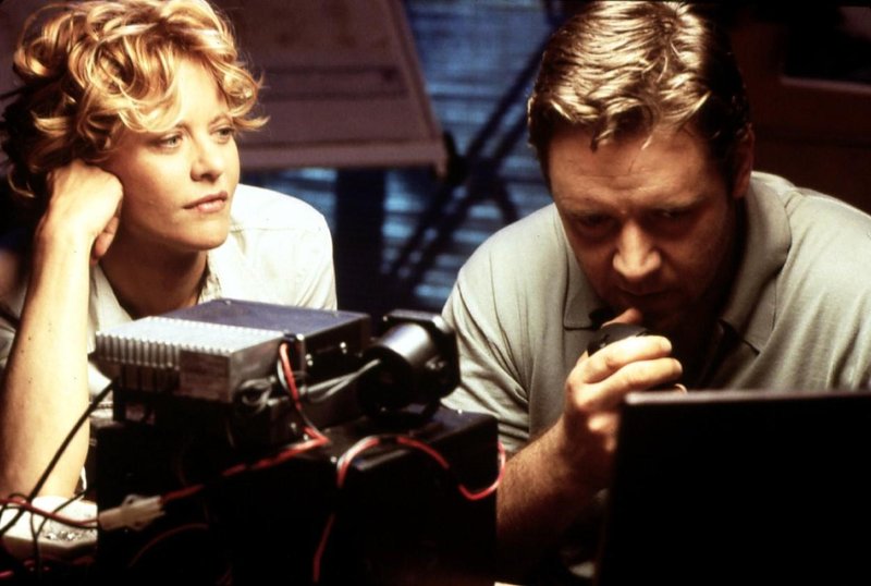 Meg Ryan in Russell Crowe v filmu Dokaz življenja