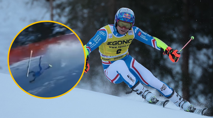 Mučni trenutki na superveleslalomu: tekmovalec grdo padel, odpeljati so ga morali s helikopterjem (VIDEO) (foto: Profimedia/Youtube/Wintersport TV/posnetekk zaslona/fotomontaža)