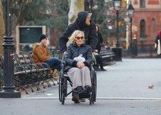 Hollywoodska diva pristala na invalidskem vozičku