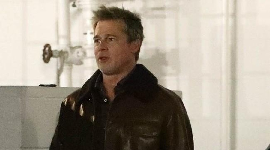 Brad Pitt na redkem zmenku z dolgonogo novo izbranko (FOTO) (foto: Profimedia)