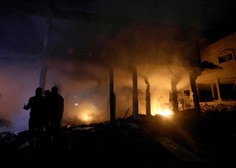 Zagorelo v bližini Škofje Loke: policija poziva občane, naj se ne zadržujejo v bližini (zaradi požara spremenjen tudi prometni režim)