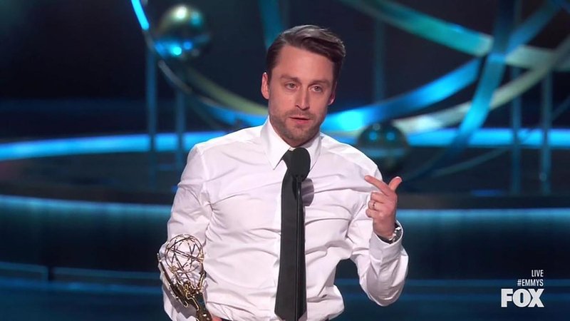 Kieran Culkin iz serije Nasledstvo.