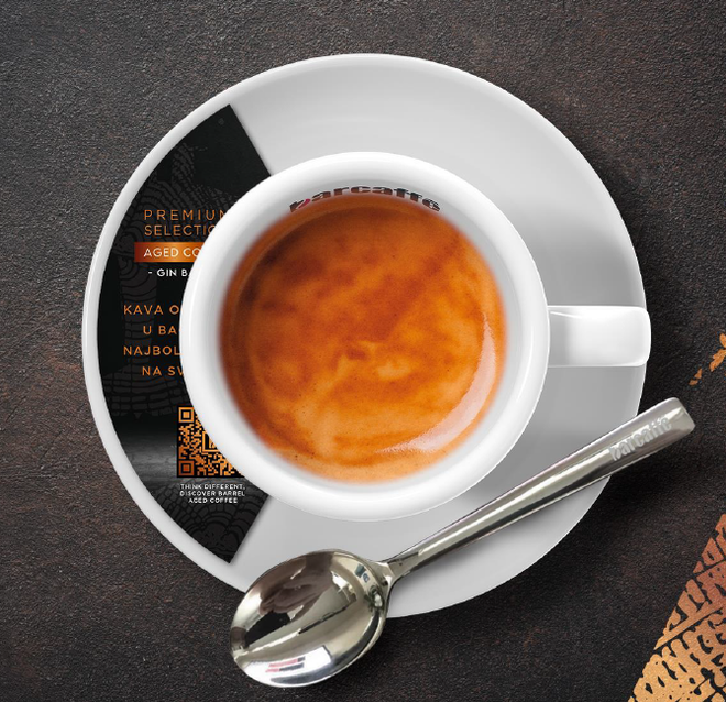 Najbolj posebno kavo, ki si jo lahko zamislite, lahko okusite v kavarni Lolita na Ljubljanskem gradu (foto: Kaval Group)