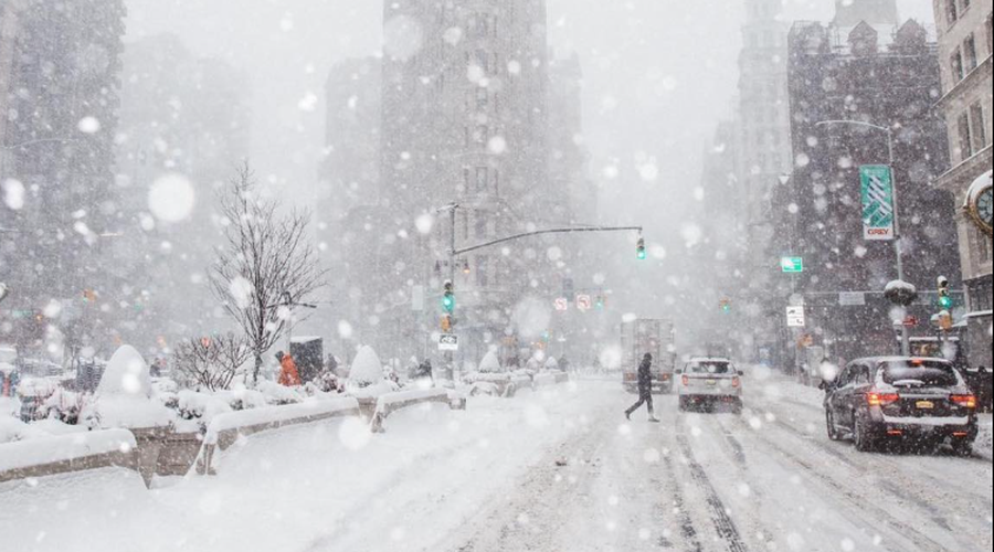 ZDA zajelo snežno neurje (občutek mraza je vse do neverjetnih minus 31 stopinj!) (foto: Posnetek zaslona/Facebook profil New York Lovers)