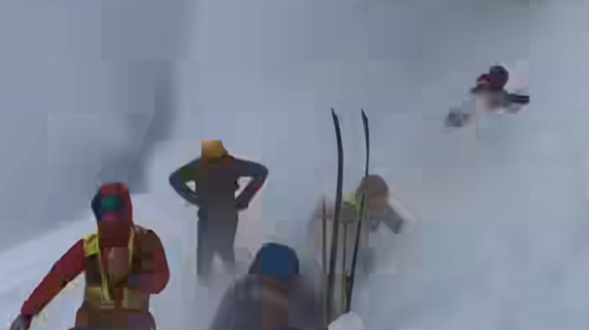 Neusmiljena moč narave: alpinisti posneli grozljiv trenutek, ko jih je iznenada zasul snežni plaz (VIDEO) (foto: Facebook)