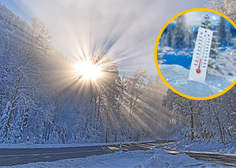 Slovenija je ujeta v polarne temperature: v tem kraju namerili celo neverjetnih -23 stopinj Celzija!
