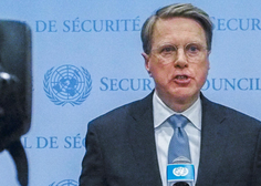 Slovenski predstavnik v Varnostnem svetu ZN ostro proti Rusiji: "Ta dejanja predstavljajo resne kršitve številnih resolucij ..."