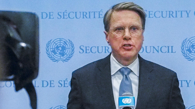 Slovenski predstavnik v Varnostnem svetu ZN ostro proti Rusiji: "Ta dejanja predstavljajo resne kršitve številnih resolucij ..." (foto: Profimedia)