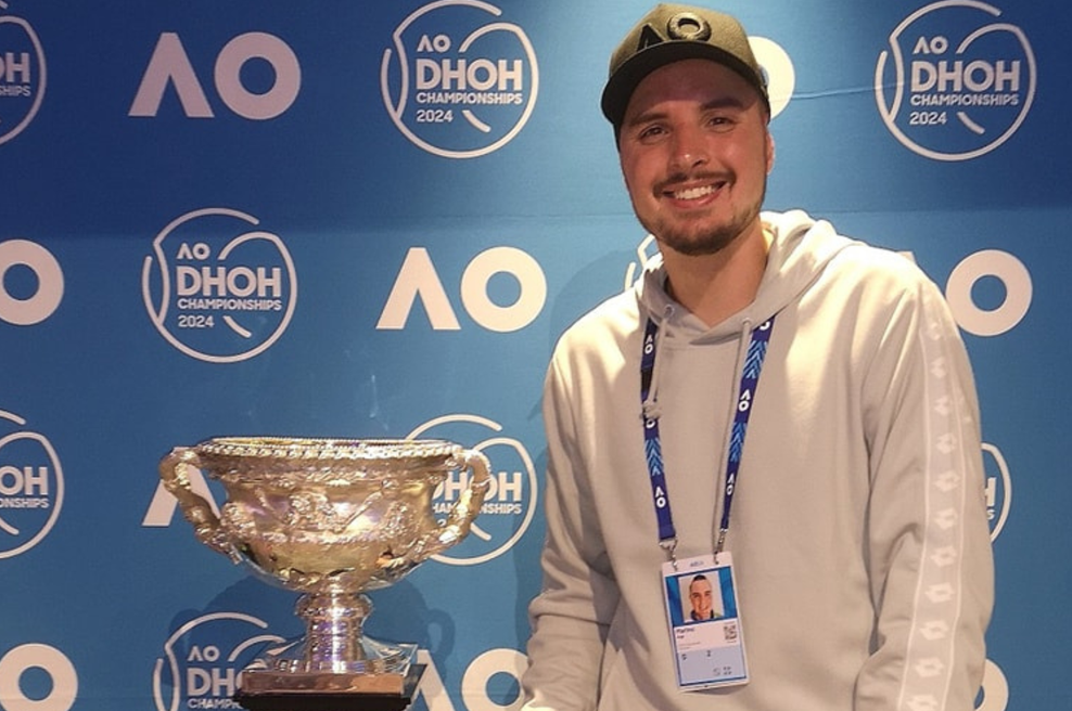 Slovenski tenisač med osmimi povabljenimi na odprto prvenstvo Avstralije za gluhe (prva tekma ga čaka že danes) (foto: Facebook/Šport invalidov)