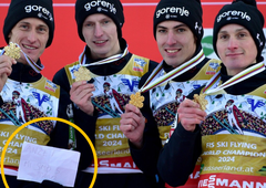 Orli na stopničkah niso pozabili na poškodovanega Laniška: poglejte, s kakšno gesto so se mu poklonili