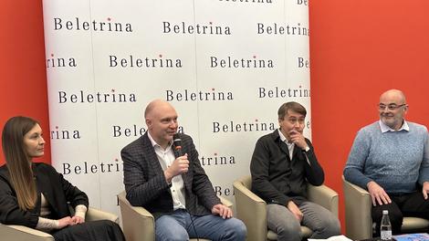 Novinarska konferenca založbe Beletrina