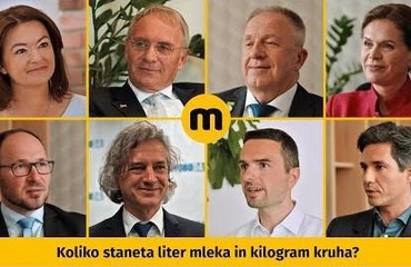 Ali slovenski politiki vedo, koliko staneta liter mleka in kilogram kruha?