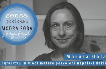 Maruša Oblak o igralstvu in vlogi matere posvojeni nepalski deklici