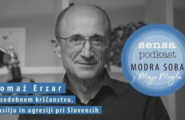 Tomaž Erzar o sodobnem krščanstvu, nasilju in agresiji pri Slovencih