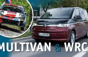 Volkswagen Multivan nas je odpeljal na hrvaški reli