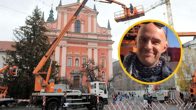 Znano, koliko denarja je za decembrsko okrasitev Ljubljane prejel Urban Modic (znesek je osupljiv) (foto: Bobo/Instagram/mestnaobcinaljubljana/posnetek zaslona/fotomontaža)