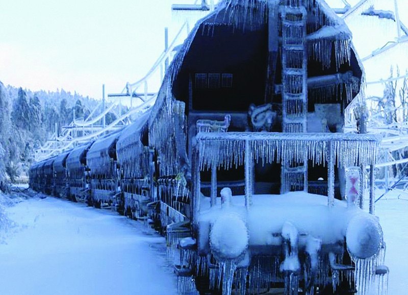 Slovenija je bila več dni ujeta v ledenem oklepu.