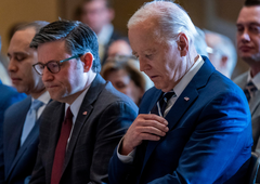 Joe Biden ob nastopu italijanskega zvezdnika točil krokodilje solze: trenutek ranljivosti so ujeli fotografi