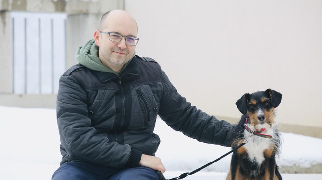 Slovenski šepetalec psov: "S tem, ko prevzamemo vodenje, psu omogočimo čustveno podporo in občutek varnosti" (foto: Aleksandra Saša Prelesnik)