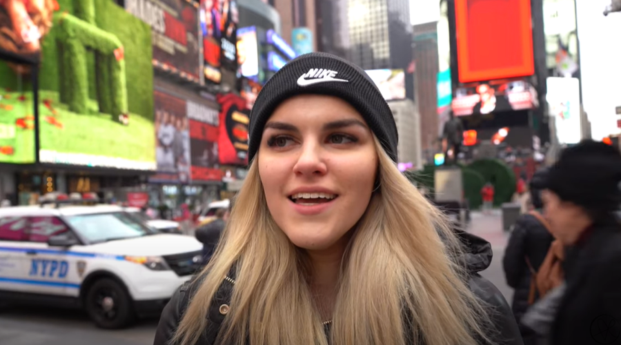 Slovenska TikTokerka v New Yorku 14 dni spala zastonj in razkrila, kako lahko to stori vsak (foto: YouTube Lana VS life/posnetek zaslona)