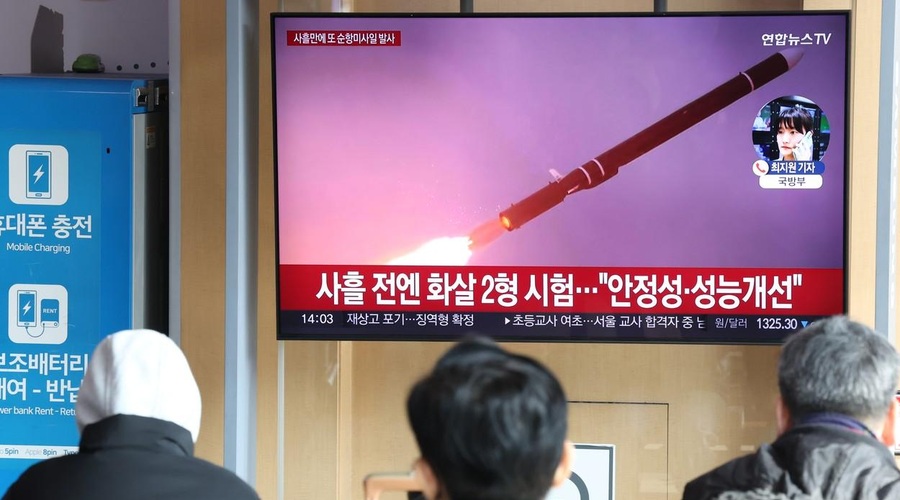 Severna Koreja spet izstrelila rakete: južnokorejska vojska se je že odzvala (foto: Profimedia)
