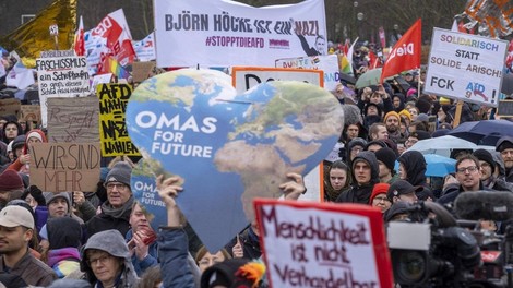 Berlin protestniki protest