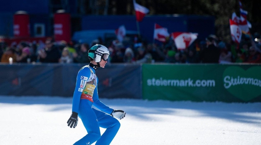 Kje je pristal najboljši slovenski smučarski skakalec na tekmi za svetovni pokal? (foto: Profimedia)