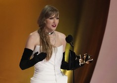 Znani nagrajenci grammyjev: Taylor Swift podrla zgodovinski rekord